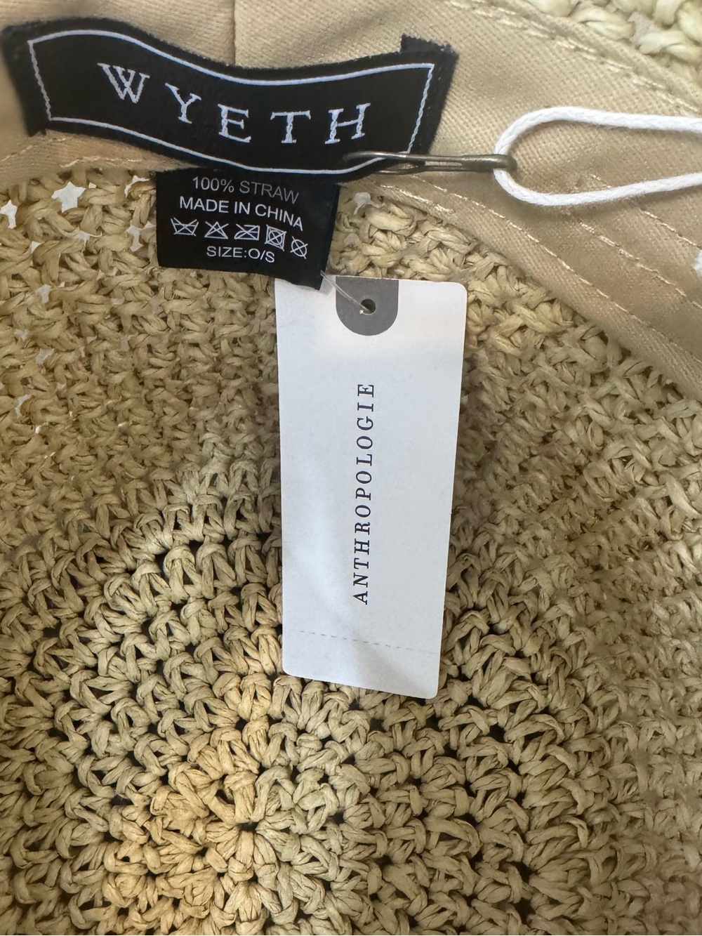 Anthropologie Straw Bucket Hat - Picture 8 of 9